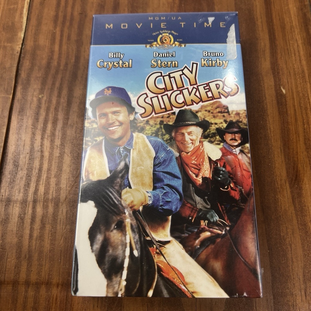 City Slickers VHS Factory Sealed Billy Crystal MGM UA Movie Time SEALED